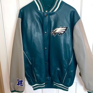 NFL Philadelphia Eagles leather jacket